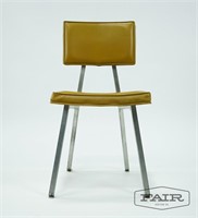 Shaw-Walker Mustard Vinyl Chair