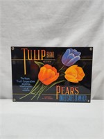 Tulip Brand Advertising Sign