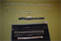 Eleven Vintage Necklaces