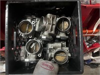 13 throttle bodies including BCA51, 3018 used