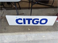 Citgo Plastic Sign - 12" x 48"