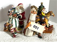 Christmas pair Fritz & Floyd Stocking holders etc