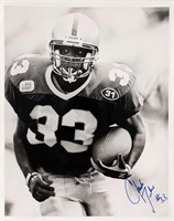 College football player Chuckie Dukes signed photo