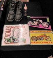 Metal Motorcycle Signs & More