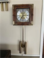 Howard Miller wall clock. Appears to work