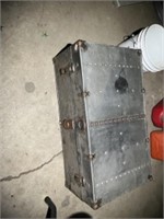 Trunk. Handles are missing from the side. Inside