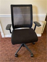 Qty (4) Steelcase Tall Mesh Conference Chairs