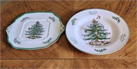 Spode Christmas Tree Serving Platter and