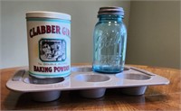Mixed Lot  Farberware Muffin Pan  Clabber
