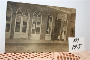 The Peoples Meat Market - Potosi WI - Postcard