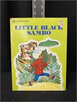 Vintage Little Black Sambo Hardback Book