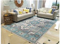 NEW $70 5.25 ft. x 7.55 ft. Abstract Shag Area Rug