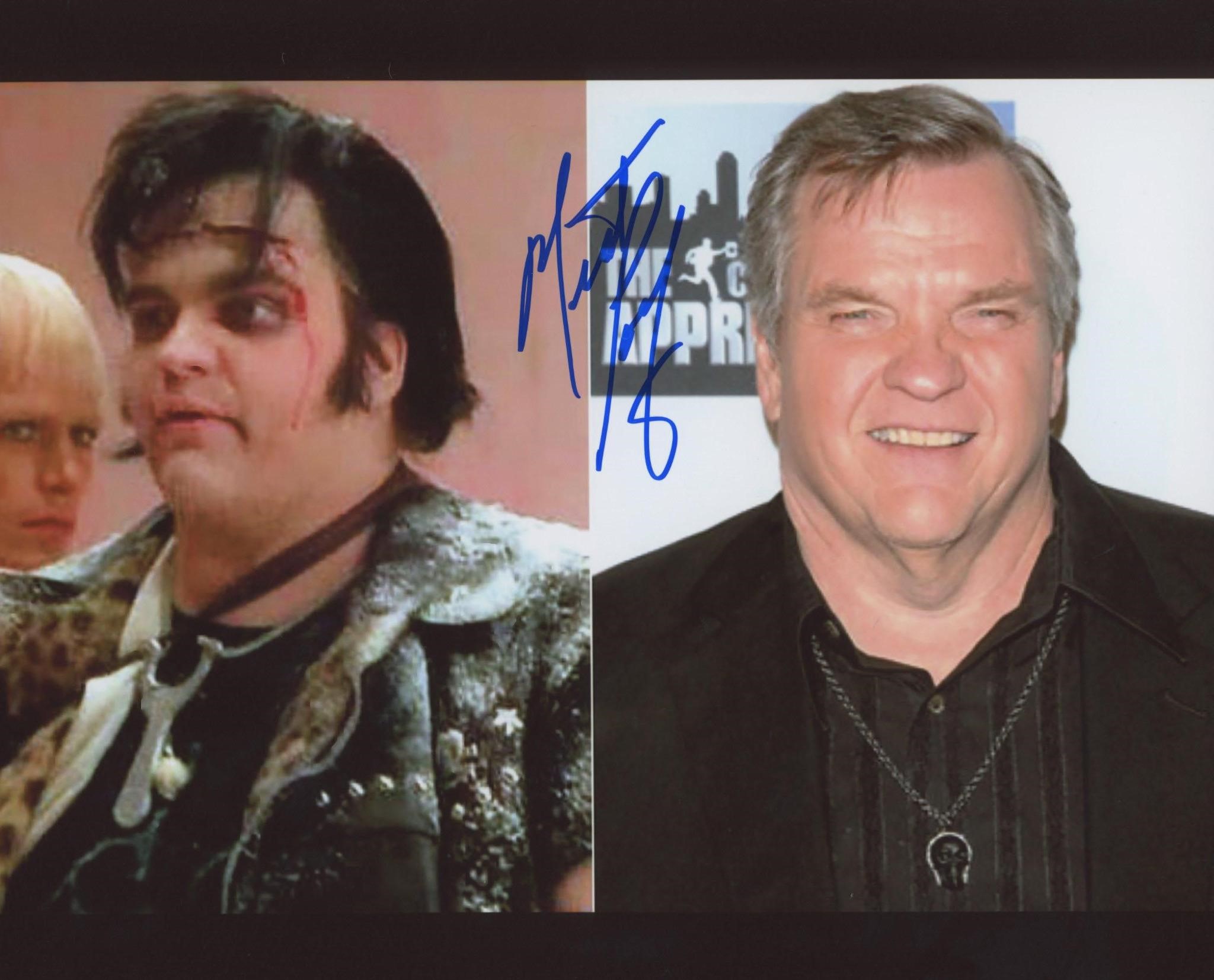 Rocky Horror Show Meatloaf signed photo