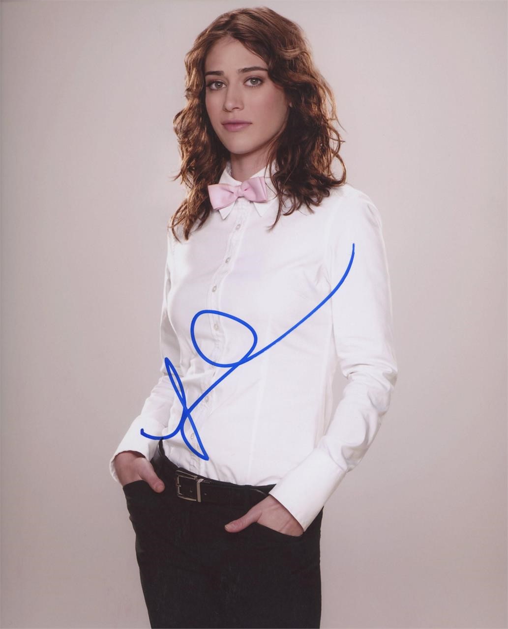 Mean Girls Lizzy Caplan signed photo