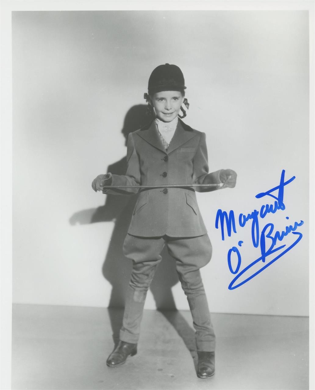 Meet me in St ouis Margaret O'Brien signed photo