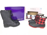 2 Pair Women's Boots, Size 8, Serra & Macy's