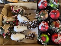 Christmas lot; ornaments & more