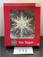 Winter wonder tree topper