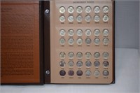 Roosevelt Silver Dime Album 1946 to 1964D