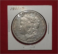 1901-O Morgan Silver Dollar