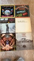 Six records, including Charlie Daniels band the