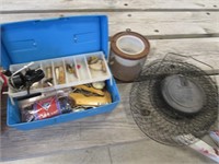 tacklebox & fishing items