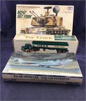 Plastic Hess Truck, NIB Prowler & Appears To Be