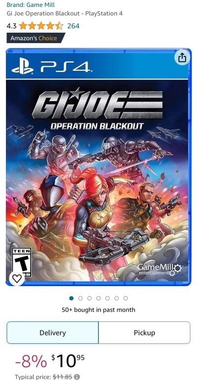 PS4 Game (New)