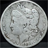 1904-S Morgan Silver Dollar, Better Date