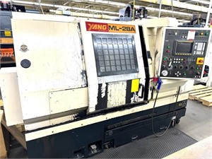 YANG #ML-28A CNC TURNING CENTER w/ 10" 3-JAW