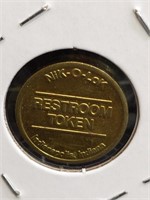 Restroom token