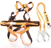 (new)Safety Harness Fall Arrest Double Hook Fall