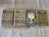 Tom Swift Books Hard Cover, Has some writing in