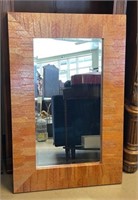 Leaf Frame Beveled Mirror