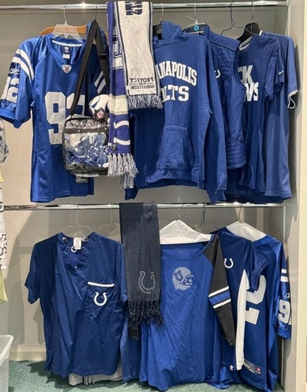 Colts NFL Apparel Grouping