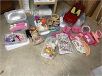 Barbies, Clothes, and Accessories,Trolls and Misc