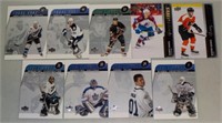 Lot of 9 Upper Deck Young Guns cards Rookies