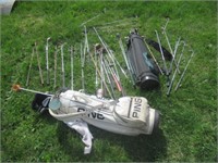 Large Group Including: Golf Clubs with Bag, LZX,