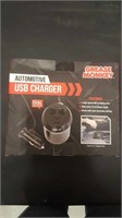 Automotive usb charger dual usb ports/12 volt/ dc