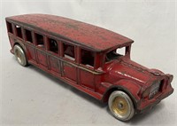 Large Arcade Cast Iron Fageol Bus