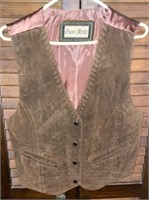 1970-80's Men's Suede Leather Pan-Asia Vest