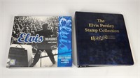 2) ELVIS PRESLEY US STAMP BINDERS