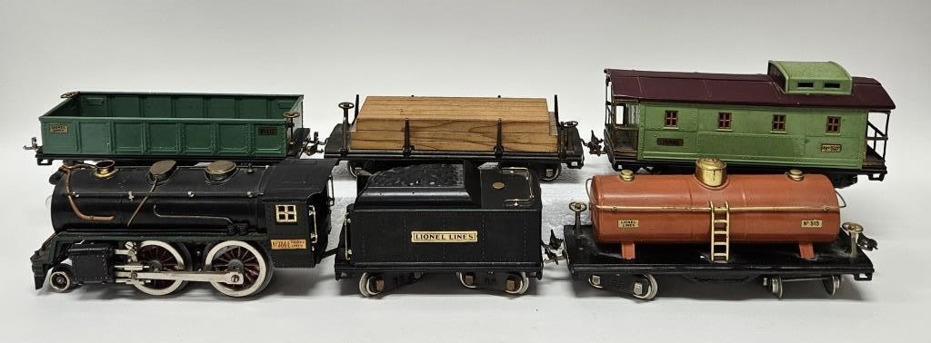 Pre War Lionel 384E Standard Gauge Locomotive Set