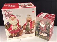 Lot of Santa Clause Figurines