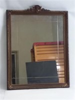 Miroir en bois sculpté 23x17p
