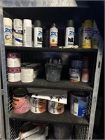 LOT - PAINTS, SPRAY PAINT & MORE - (RUST-OLIUM,