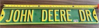 32 inch street sign, John Deere Dr