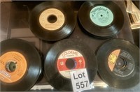 Mixed Lot of Vinyl Records 45s (around 50)