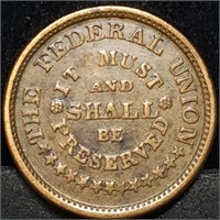 1860s Army & Navy Civil War Token