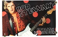 Rod Stewart/Foolish Behavior Poster